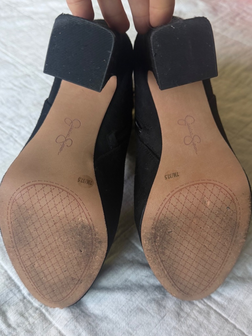 Black Jessica Simpson Ankle Boots - Picture 5 of 5